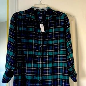 Gap flannel shirt